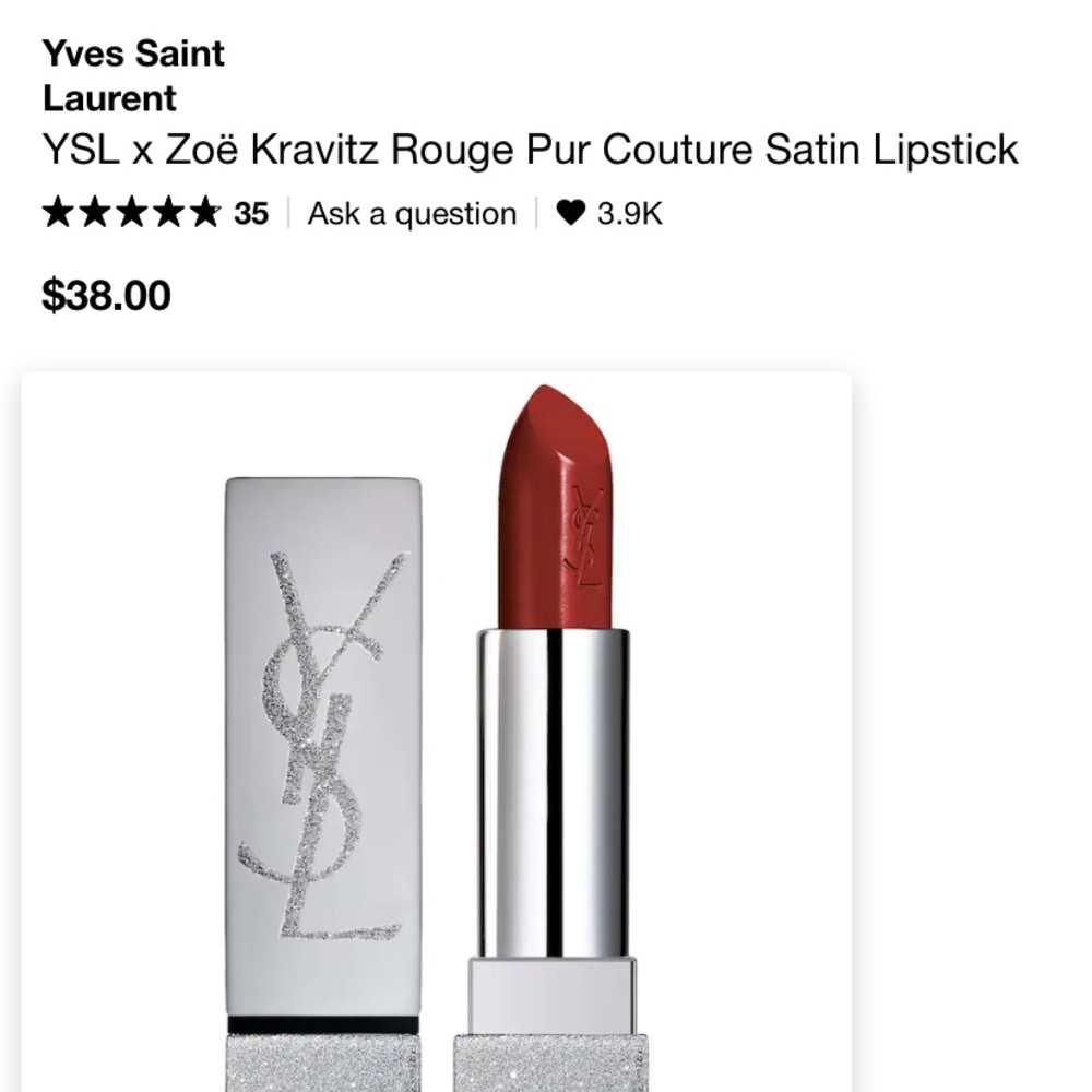 Ysl lipstick